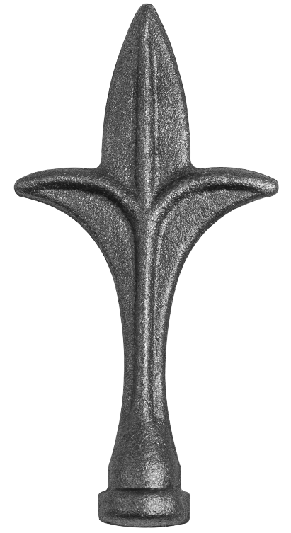 Smedejerns Spyd / Toppynt 110x60/ø20