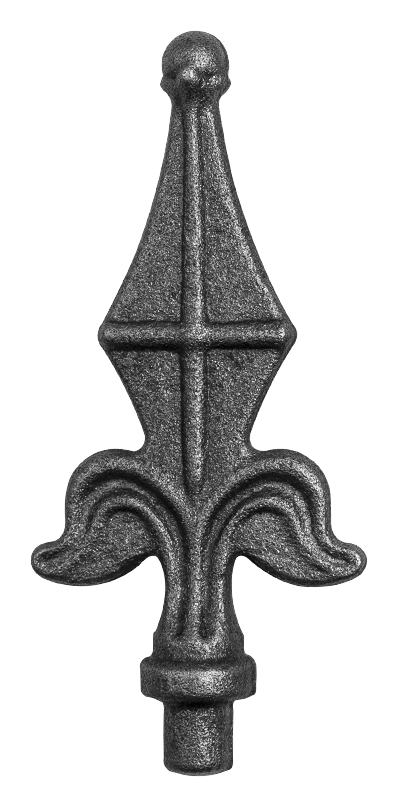 Smedejerns Spyd / Toppynt / spidser BXH Ø12/130x60