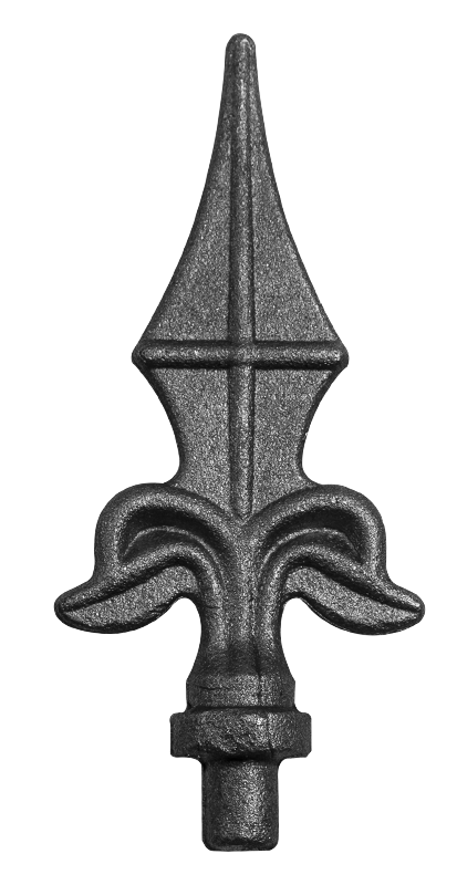 Smedejerns Spyd / Toppynt / spidser BXH ø12/130x60