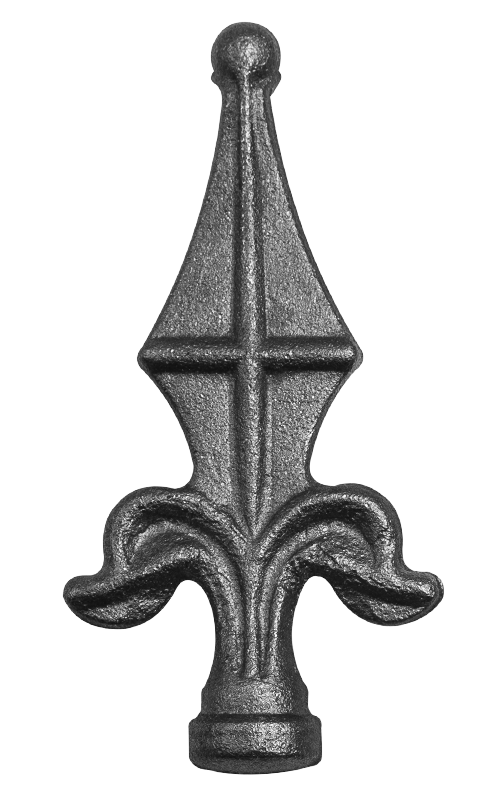 Smedejerns Spyd / Toppynt / spidser BXH ø20/115x58