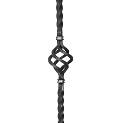 Smedejerns Baluster/Stolpe