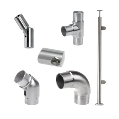 Rustfri stål gelænder dele