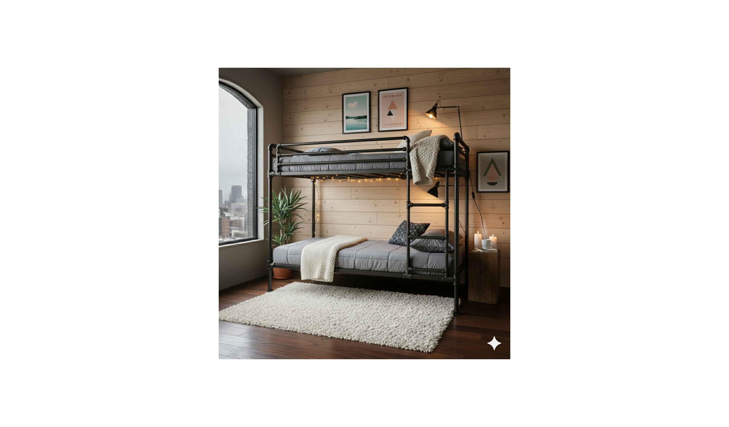 Byg selv med sorte clamps og r�r