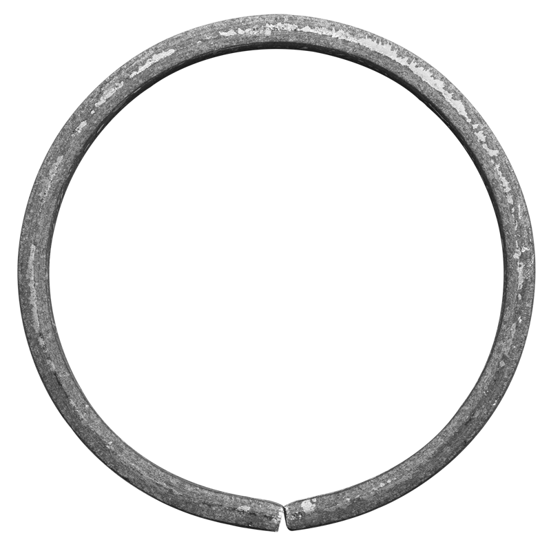 Smedejerns O Dekoration 12x6 Ø100