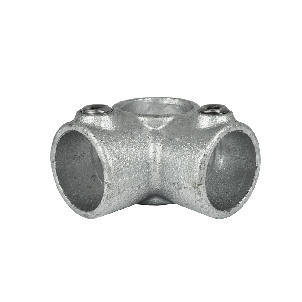116 Gennemgående Hjørne Clamps / galvaniseret fitting 2" / 60,3 mm.
