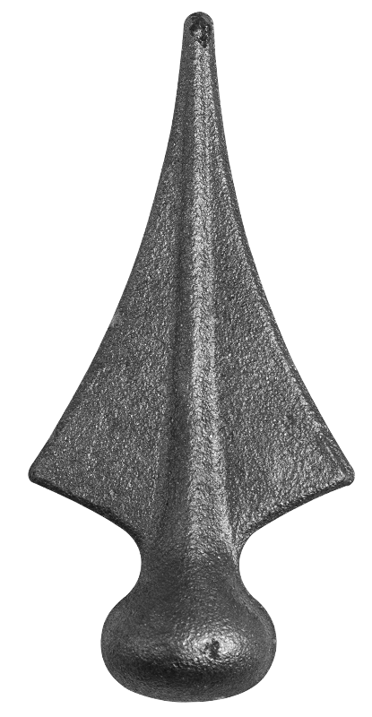 Smedejerns spyd spids 125x60