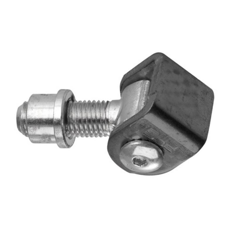 Svejsehængsel justerbart til smedejernslåge M12