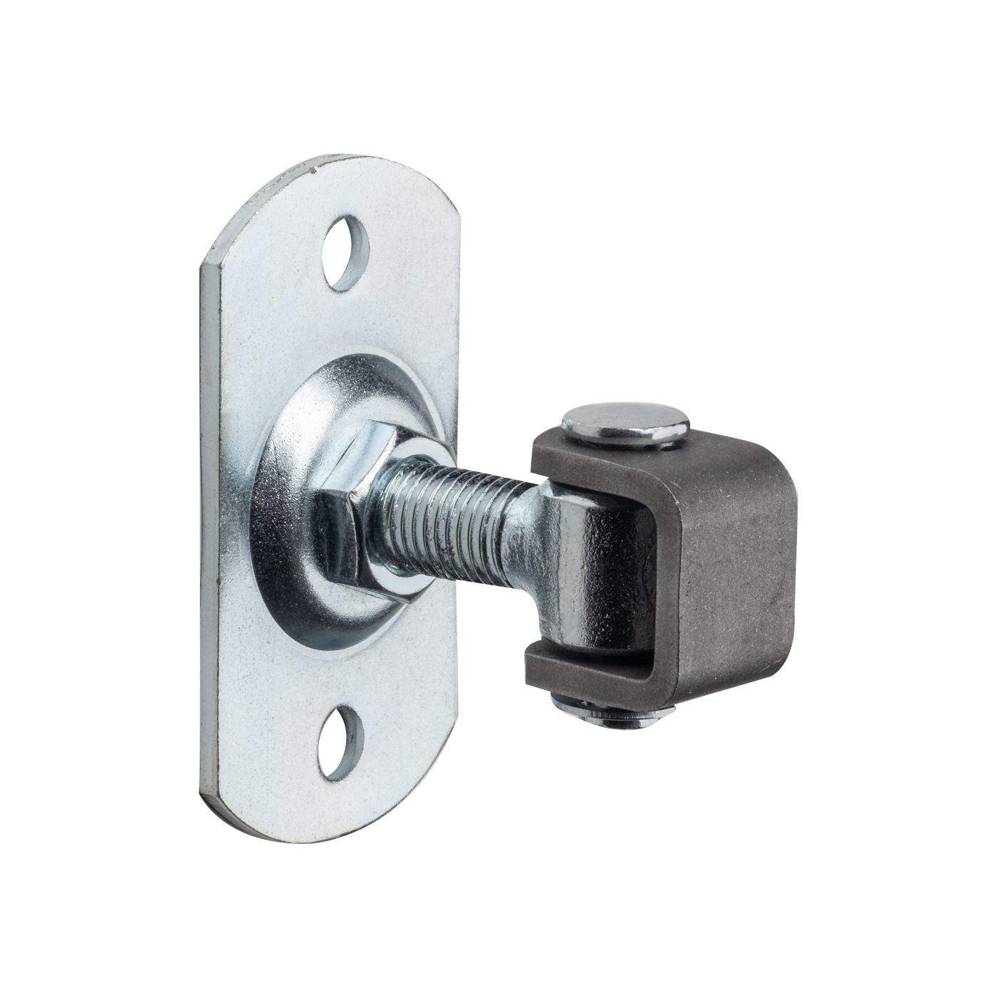 Svejsehængsel havelåge med M16 galvaniseret plade