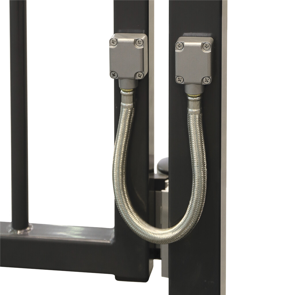 Rustfri stål guidekabel 450 mm.