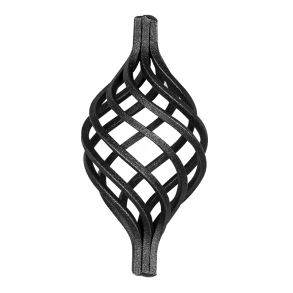 Smedejerns Lg / flettet kurve dekoration 