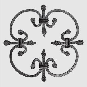 Roset - Smedejerns dekoration 250x250