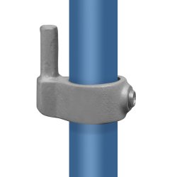 galvaniseret h�ngsel til jernl�ge i r�rprofilog med clamps