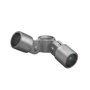 168 dobbelt vinkel Led-h�ngsel Clamps / galvaniseret r�r