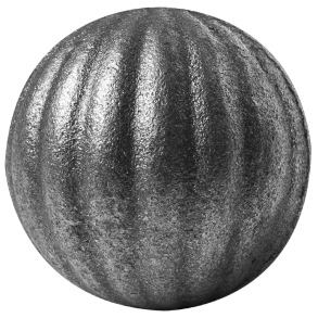 Smedejerns Kugle rillet