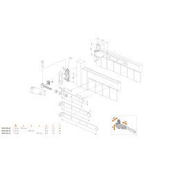 Locinox 4DW rustfri hngsler trlge / havelge (2 stk.)