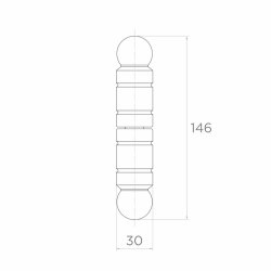 Smedejernshngsel / Svejsehngsel til havelge