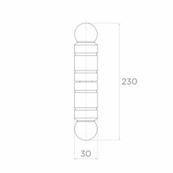 Smedejernshngsel / Svejsehngsel til havelge