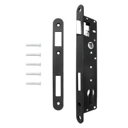 Lsekasse kit / st i sort til havelge