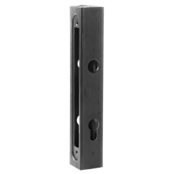 Svejseboks 40x40 sort jern til indbygningslsekasse