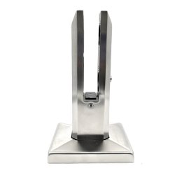 Lodret glasholder rustfri