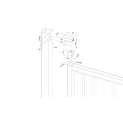 Locinox Portlukker / drpumpe INTERIO