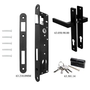 L�sekasse kit / s�t i sort til havel�ge