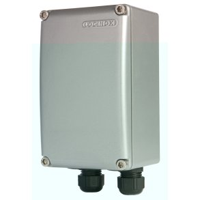 Str�mforsyning aluminium boks