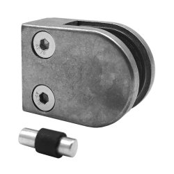 Glasklemme ZINK finish afrundede hjrner