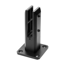 Lodret glasholder sort