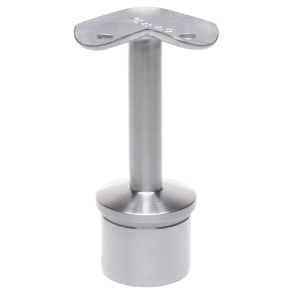 Rustfri 90gr. holder til h�ndliste  AISI304