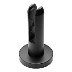 Lodret glasholder sort