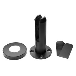 Lodret glasholder sort