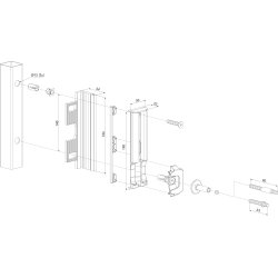 Locinox Sikkerheds Anslag SHKL40-60