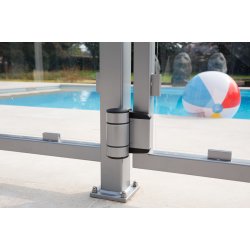 Locinox DINO Dobbelt-Leje hngsel til smedejernsport (2 stk.)