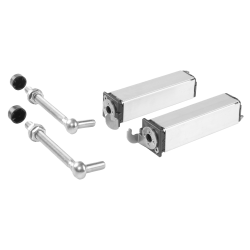 Locinox havelge Fjeder-hngsel SWING40 (2 stk.)