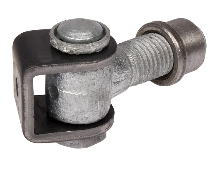 Locinox smedejernslåge svejsehængsel G90Z M20x67