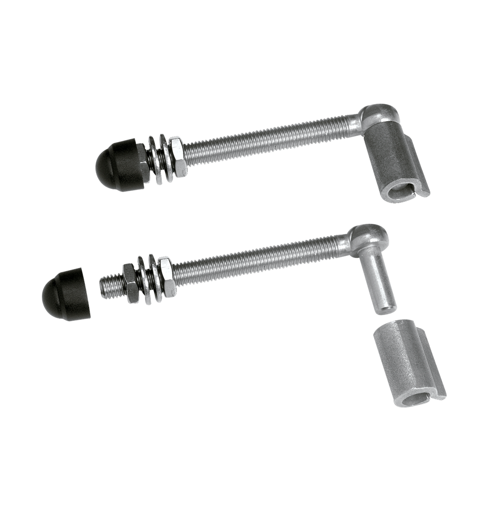 Locinox smedejernslåge Svejsehængsler GAM12-130 (2 stk.)